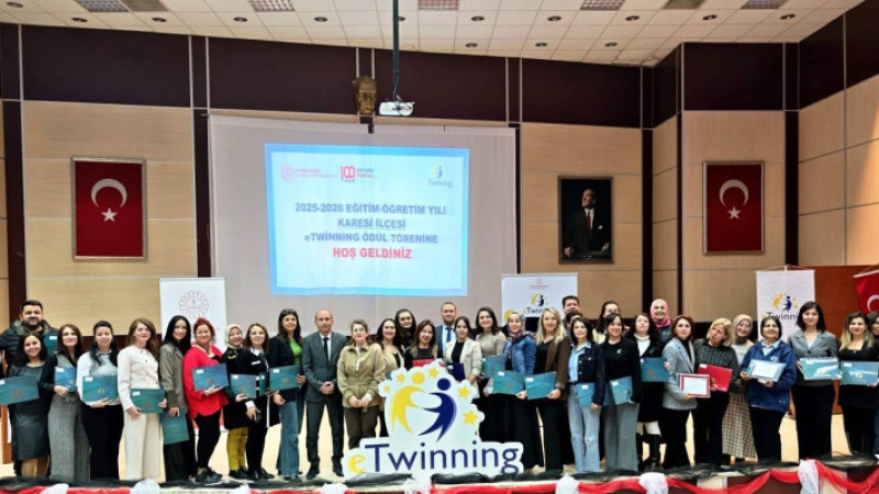 Karesi’de eTwinning Ödül Töreni Düzenlendi