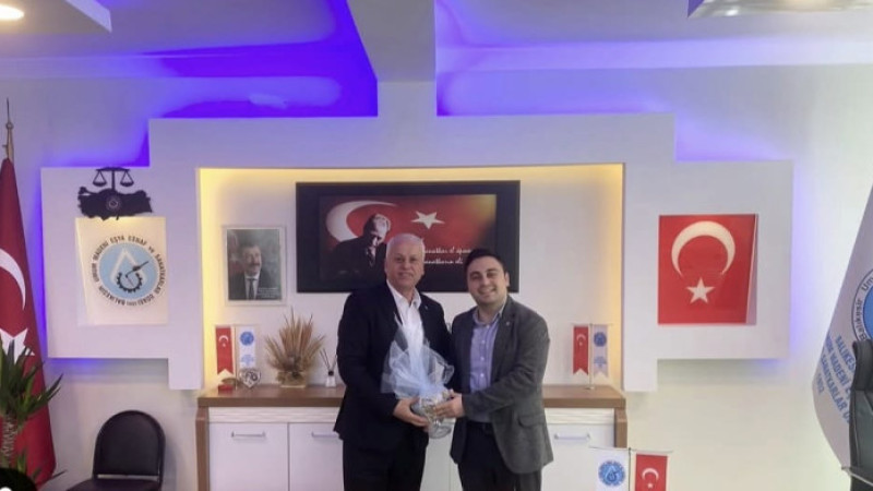 Cahit Can Tekin’den Esnaf Odasına Ziyaret