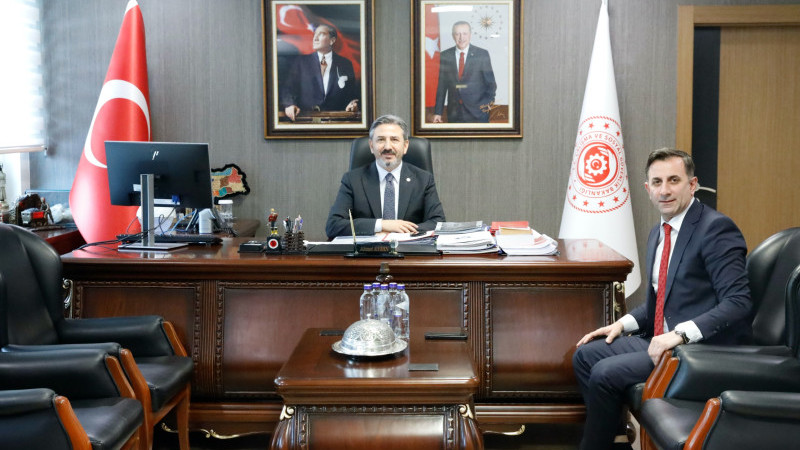 Dünya Gençlik Konseyi Genel Başkanı Hüseyin Celep’ten Bakan Yardımcısı Ahmet Aydın’a Ziyaret