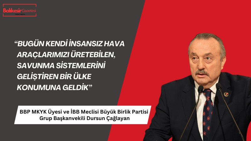 Büyük Birlik Partili Çağlayan: 