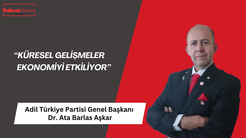 Genel Başkan Dr.Aşkar: “Ekonomik kriz kapıda değil, başladı!”