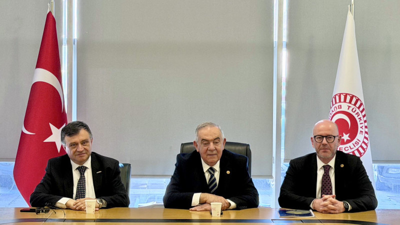 Sarı’dan TBMM’de BASİAD ve Altıntaş ile Görüşme