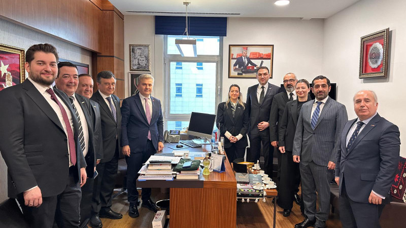 Canbey, BASİAD Yönetimini TBMM’de Ağırladı