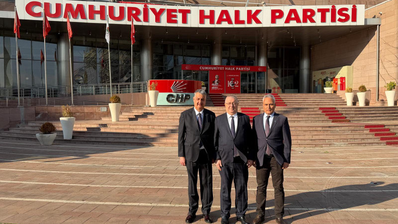 Mehmet Ertaş’tan CHP Genel Merkezi’ne Ziyaret