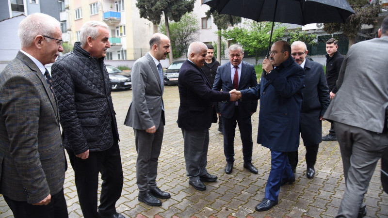 Vali İsmail Ustaoğlu Tarihi Yapıda İncelemelerde Bulundu