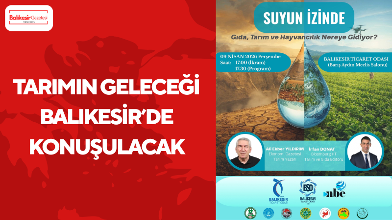 Balıkesir’de “Suyun İzinde” Paneli Düzenleniyor