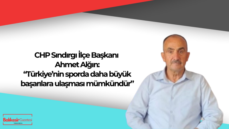 Algın’dan Milli Takım Başarısına Değerlendirme