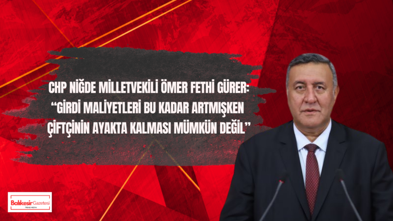 TRend MEDYA’da Gürer: “Tarım savruluyor, üretim planlamasız bırakıldı”