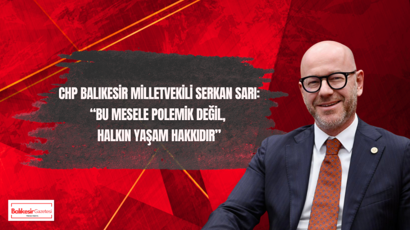 Serkan Sarı’dan Su Krizi Tartışmalarına Sert Tepki