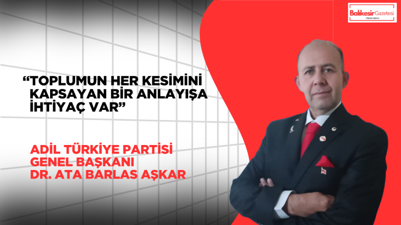 Dr. Ata Barlas Aşkar: “Zor şartlara rağmen birlik ve umut ayakta tutulmalı!”