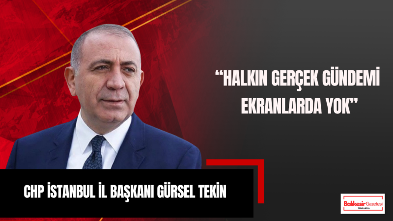 Başkan Gürsel Tekin: Siyaset Masada Değil Sahada Yapılır