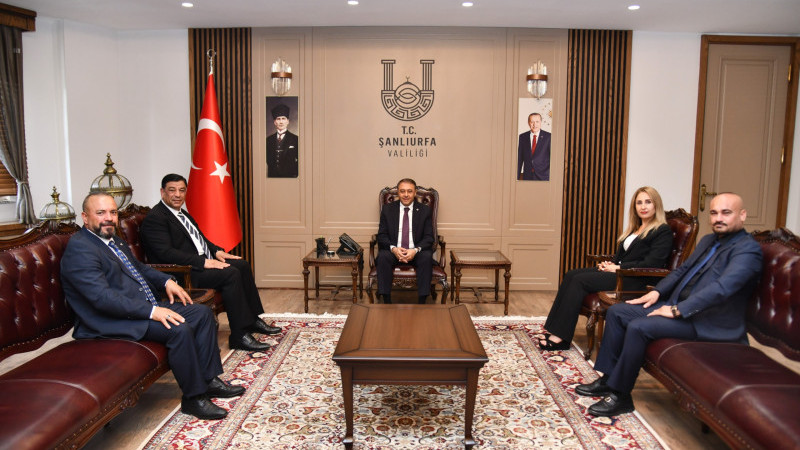 Anavatan Partili Halil Aslan’dan Şanlıurfa Valisi Hasan Şıldak’a Övgü Dolu Ziyaret