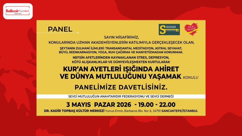 Dr. Abdulcabbar Boran:“Gerçek Mutluluk Kur’ân’ın Rehberliğinde Mümkündür”