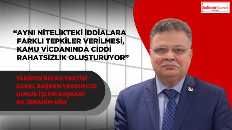 Yeniden Refah Partili İbrahim Gök: “Belediyecilikte etik ve liyakat yeniden tesis edilmelidir”