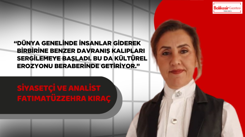 Fatımatüzzehra Kıraç:“Şiddetin Nedeni Sadece Teknoloji Değil’’