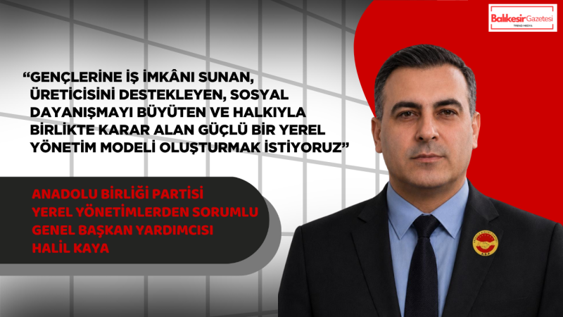 Halil Kaya’dan Çevrecik İçin Kalkınma ve Sosyal Belediyecilik Vurgusu
