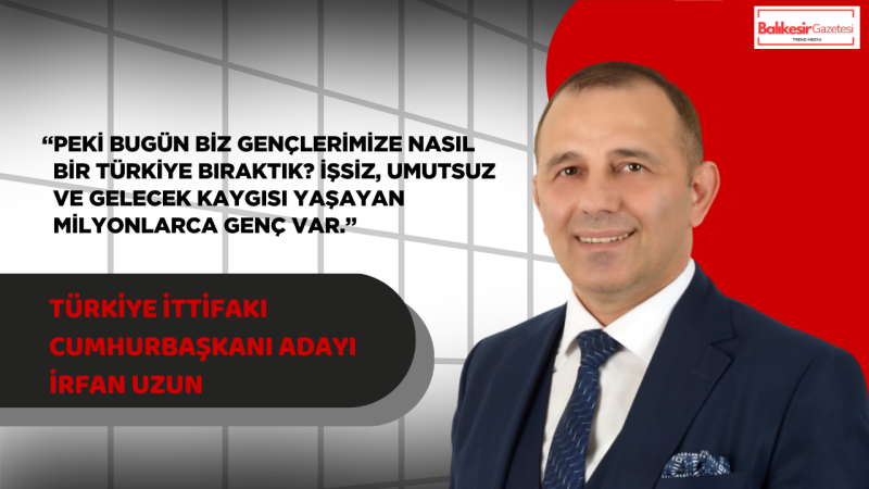 İrfan Uzun: 19 Mayıs’ta Asıl Sorumluluğumuz Gençliği Yeniden Ayağa Kaldırmaktır
