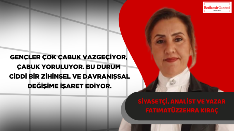 Yazar Kıraç:“Gençlere Özgürlük Kadar Sorumluluk Da Öğretilmeli”