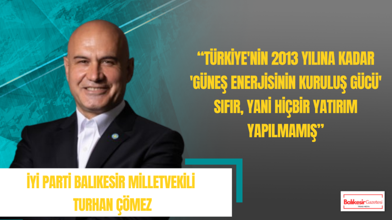 Turhan Çömez’den enerji anlaşmasına tepki