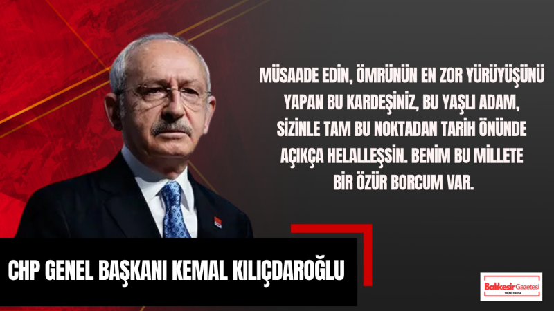 Kılıçdaroğlu'ndan Parti İçi Tartışmalara Mesaj: “CHP'nin Geleceği İçin Hesaplaşma ve Yenilenme Şart”