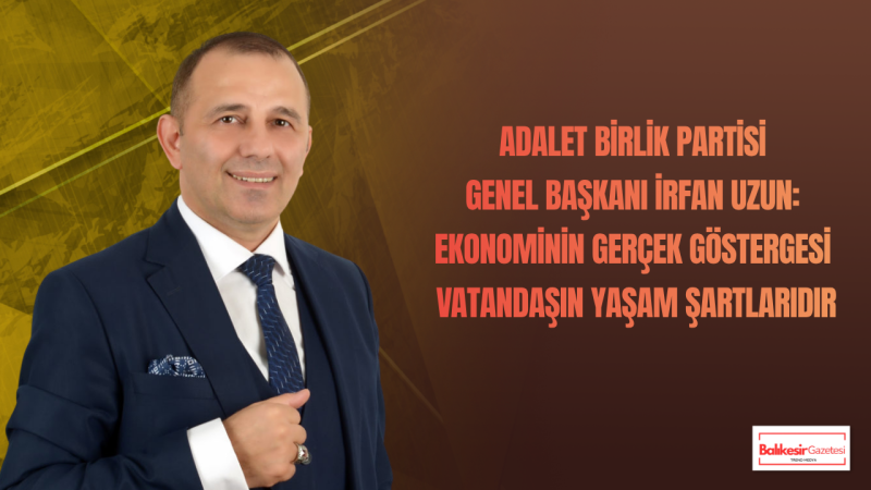 İrfan Uzun: Enflasyonun Bedelini Vatandaş Ödememelidir