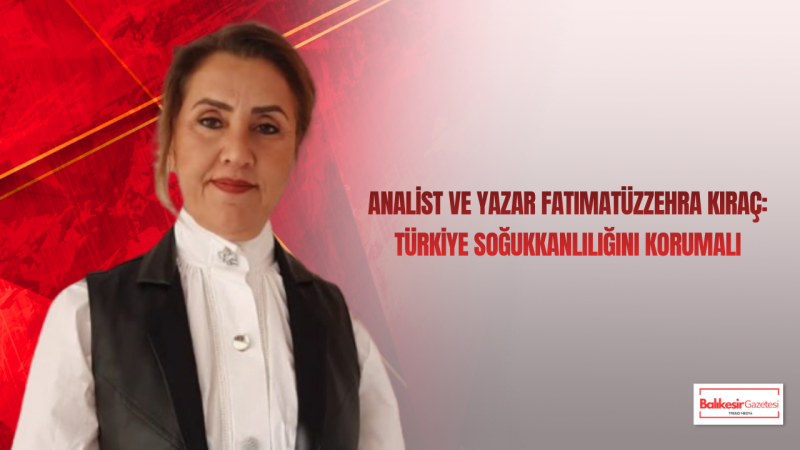Fatımatüzzehra Kıraç: Ege'de Gerçek Gündem Egemenlik ve Güvenlik Meselesidir