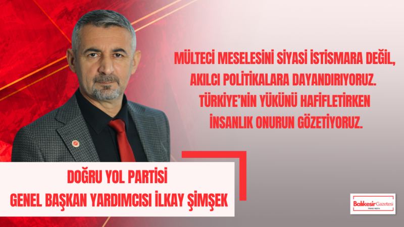 İlkay Şimşek: Mülteci Politikamız İnsani Planlı Ve Adaletli Olmalıdır