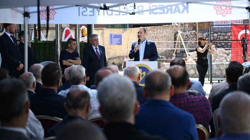 Ahmet Akın, Birlik Vakfı Hizmet Binası Temel Atma Törenine Katıldı