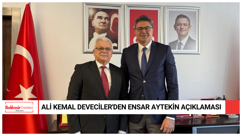 Deveciler'den Ensar Aytekin Açıklaması