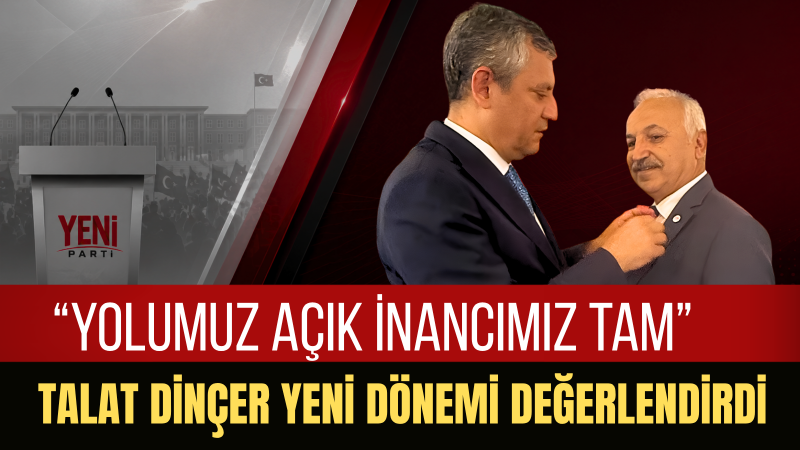 Talat Dinçer: Bu Rozet Halkın İradesine Sahip Çıkma Sorumluluğudur